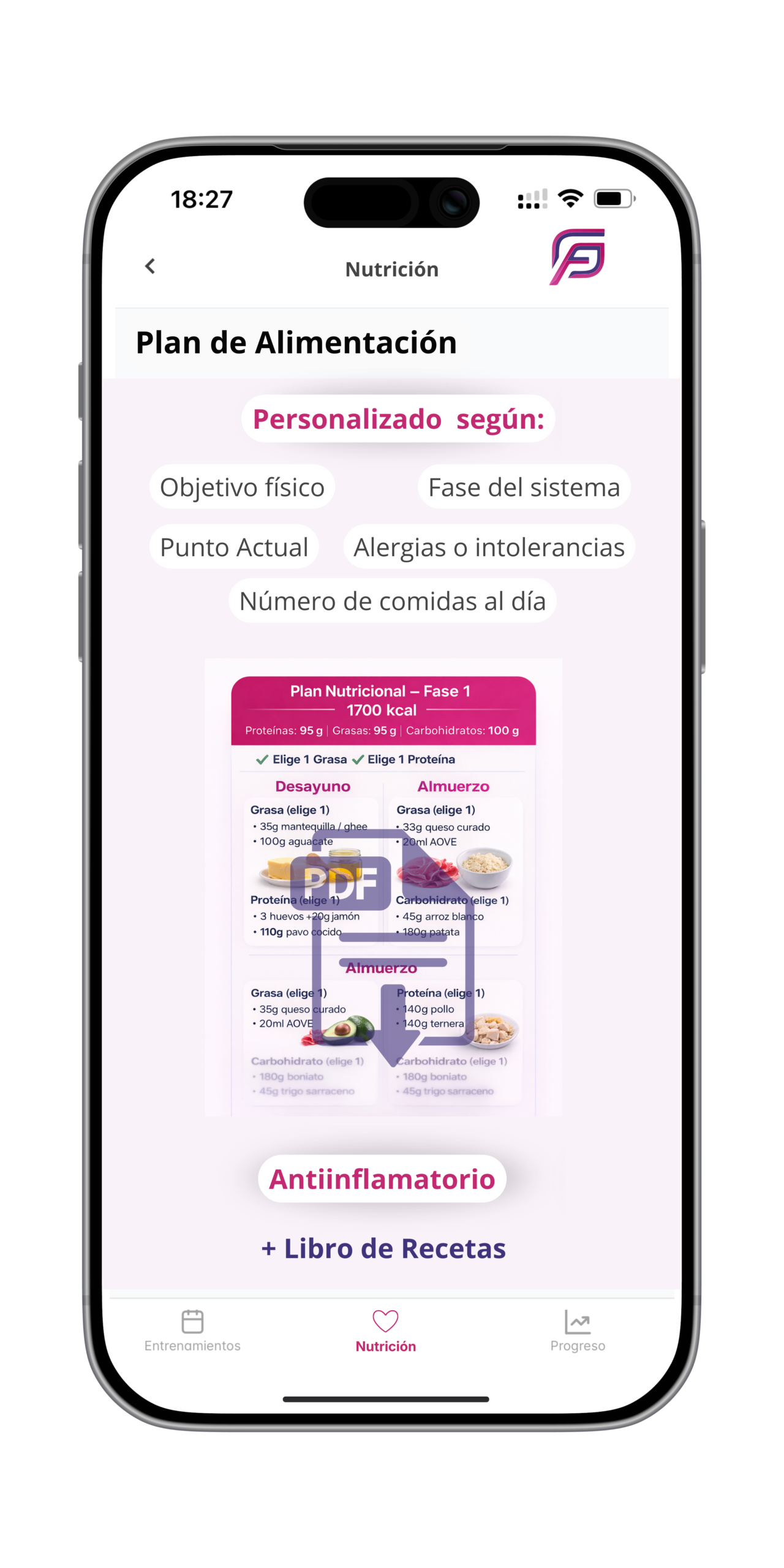 Plan de alimentación estructurado